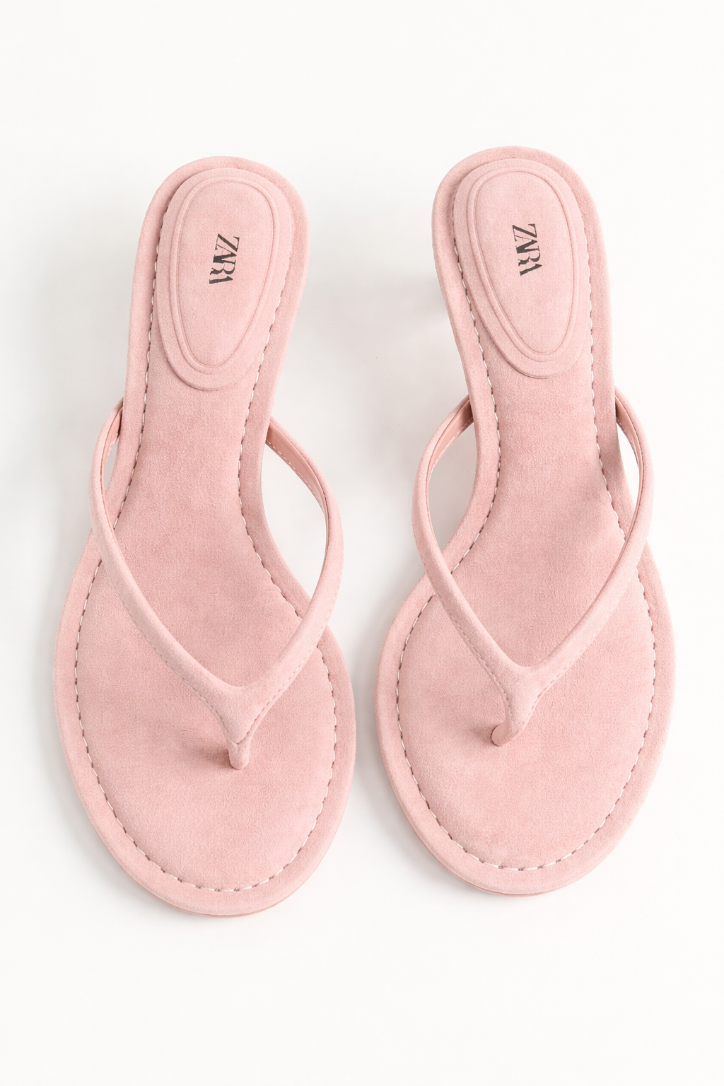 SPLIT SUEDE HEELED SANDALs