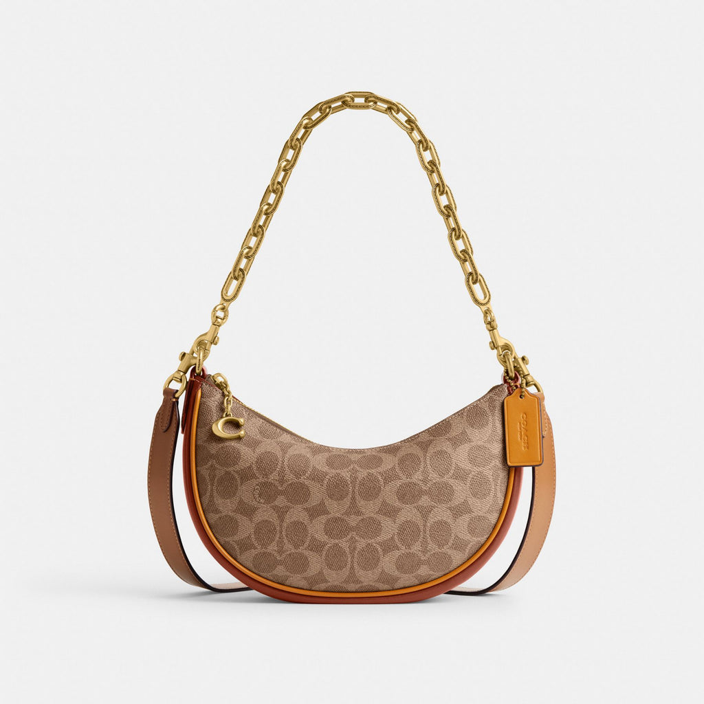 MIRA SHOULDER BAG IN SIGNATURE CANVAS