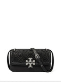 ELEANOR T MONOGRAM SHOULDER BAG