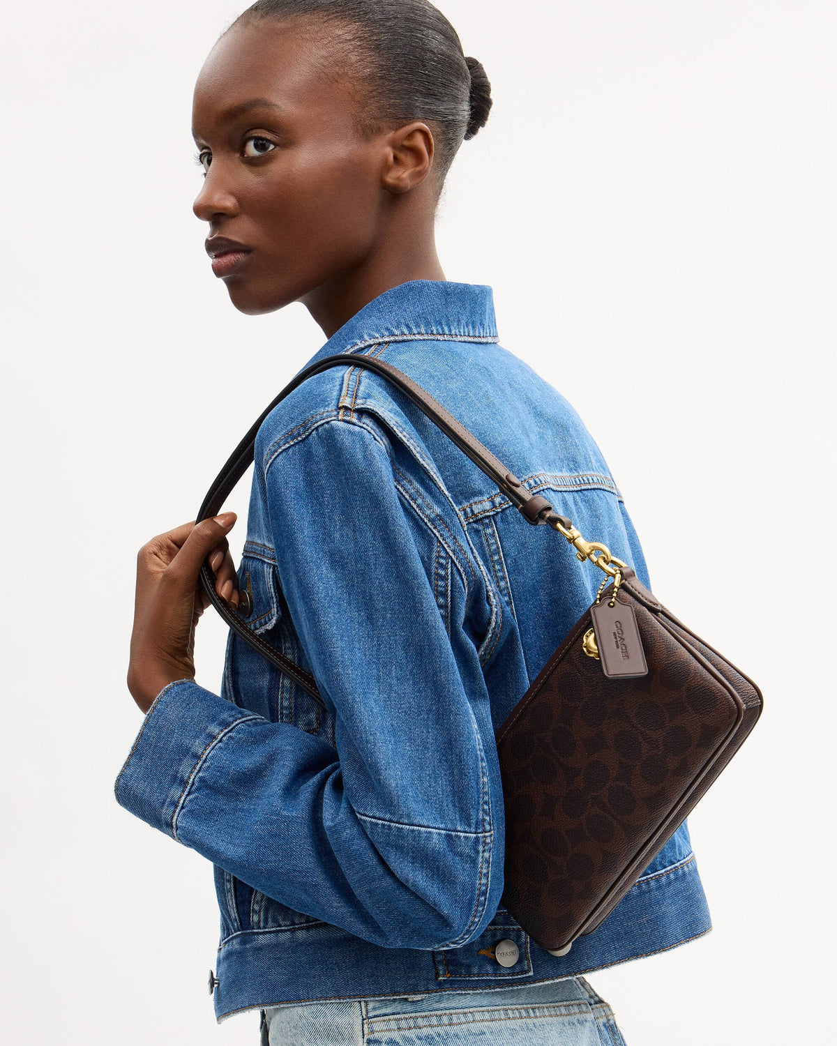 Audrey Crossbody Bag in Signature Canvas