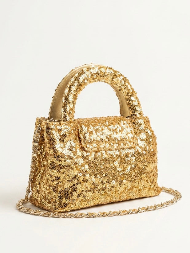CHANEL Sequin Nano Kelly