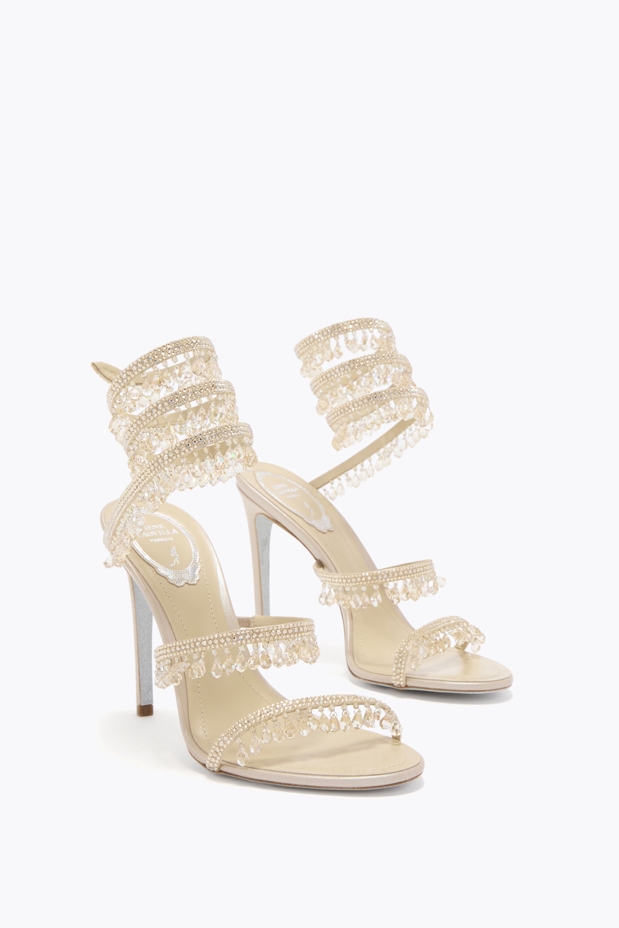 CHANDELIER CHAMPAGNE SANDAL