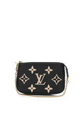 LOUIS VUITTON Empreinte Monogram Giant Mini Pochette Accessories Black