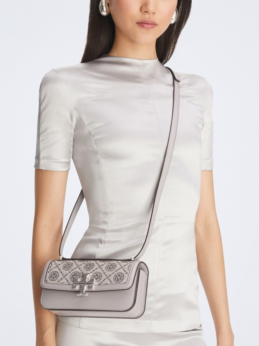 Eleanor T Monogram shoulder bag