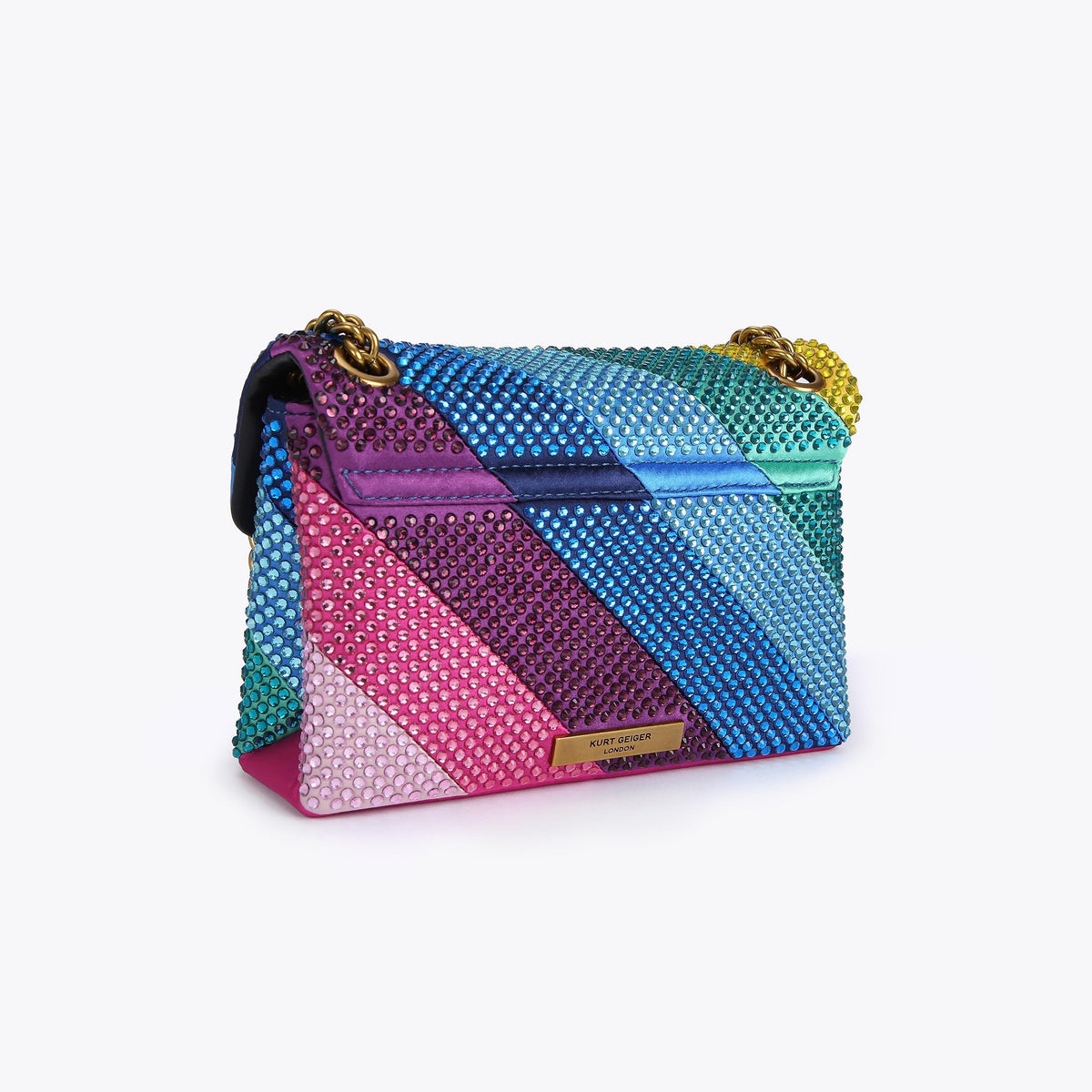 MINI CRYSTAL KENSINGTON BAG