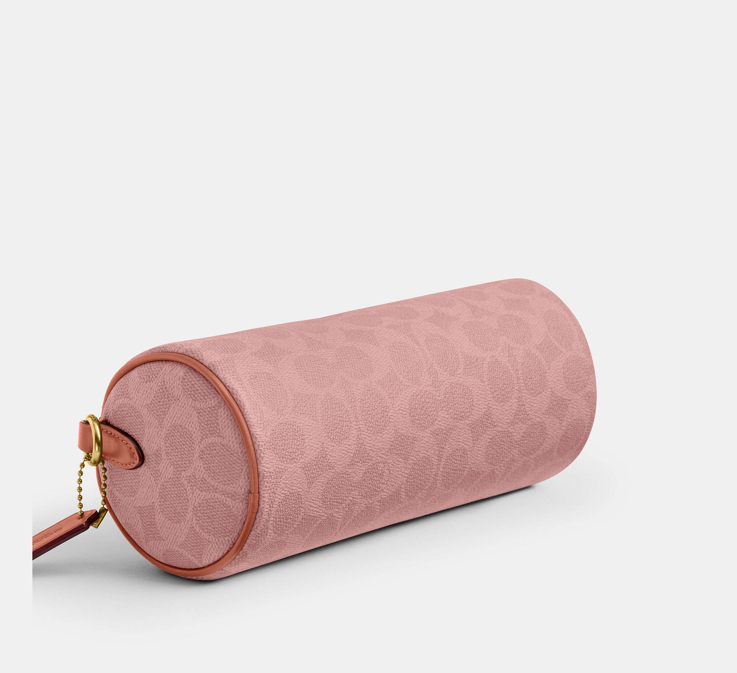 Barrel bag in signature canvas