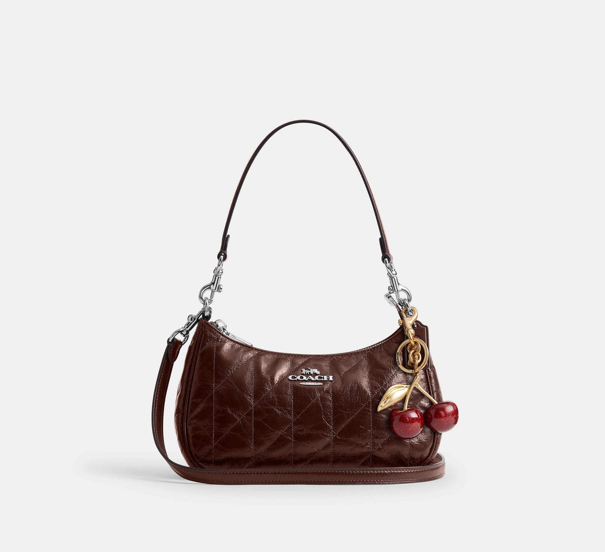 Teri shoulder bag with quilting