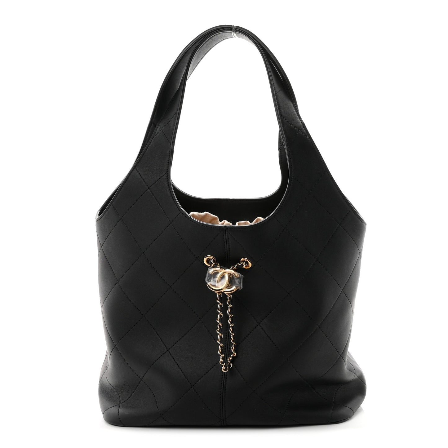 Top Handle Long Vanity Case with Chain