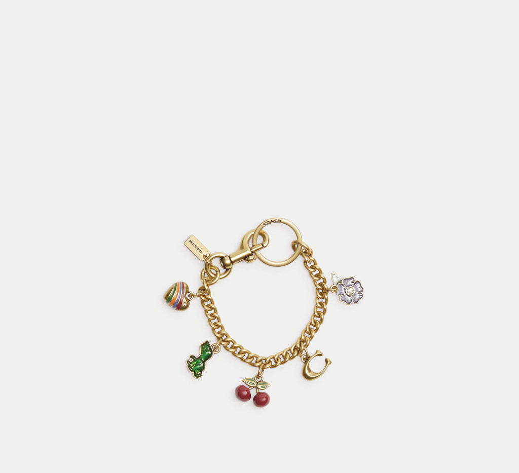 Motif Chain Bag Charm