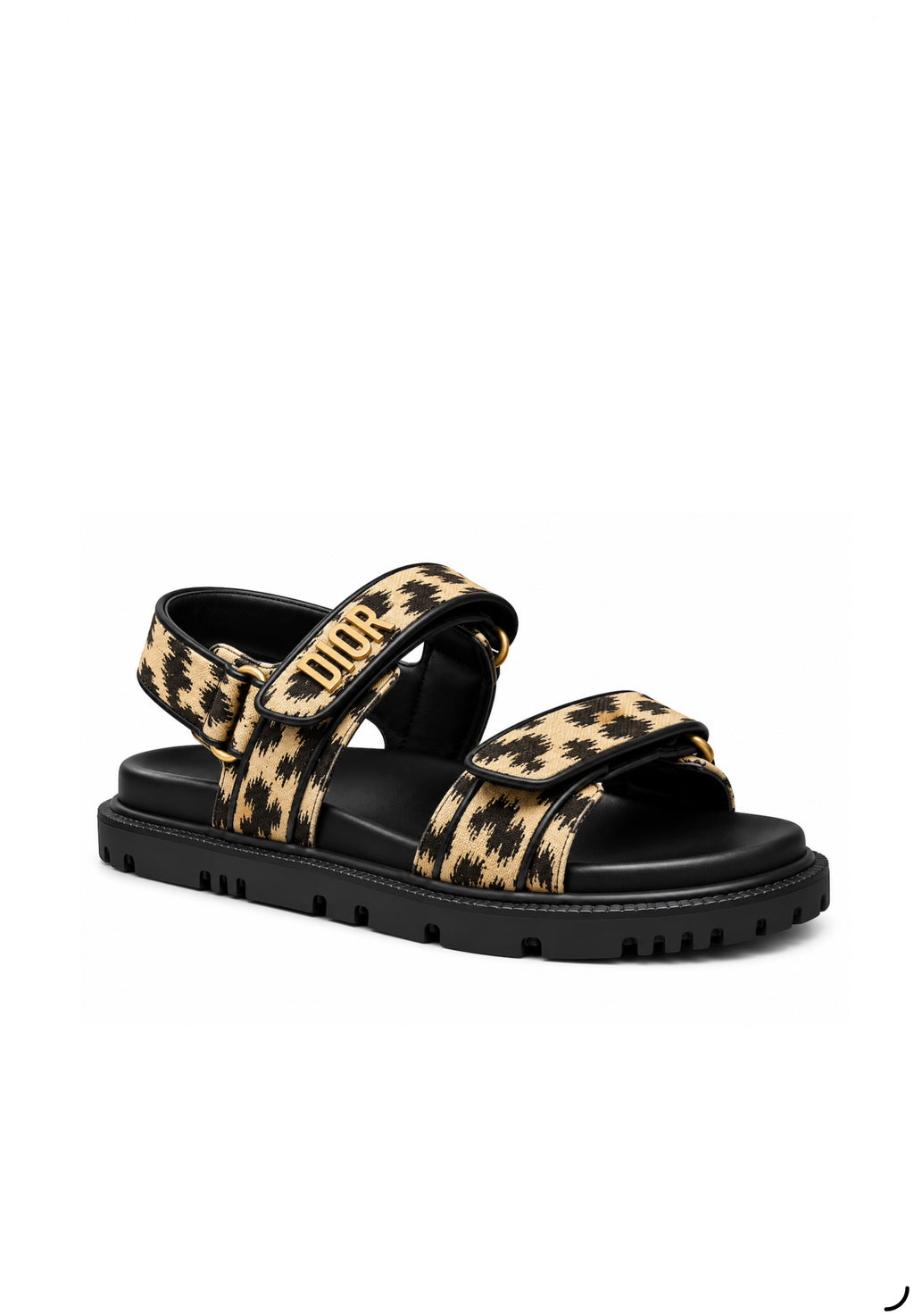 EMBROIDERED SANDALS DIORACT