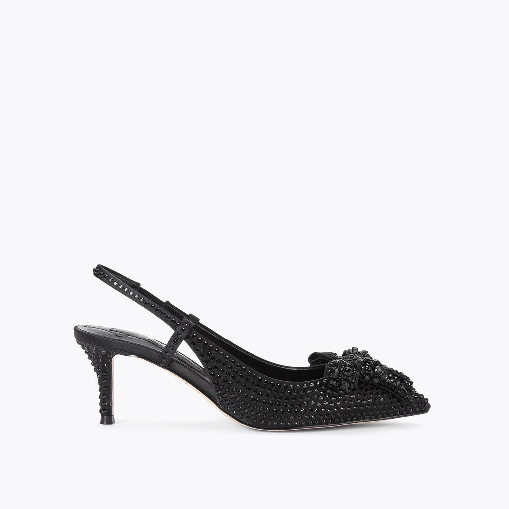 BELGRAVIA BOW SLING HEELS