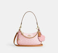 Teri Shoulder Bag In Signature Canvas With Charms