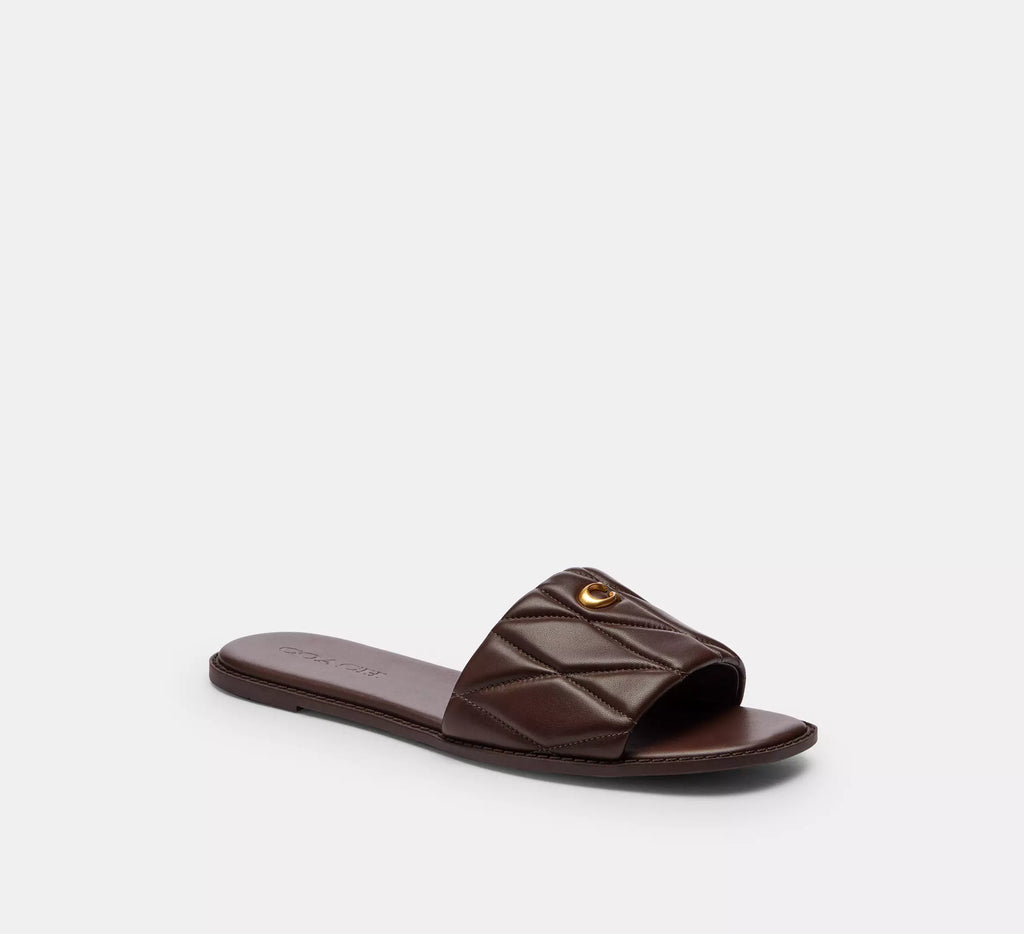 Holly sandal with quilting