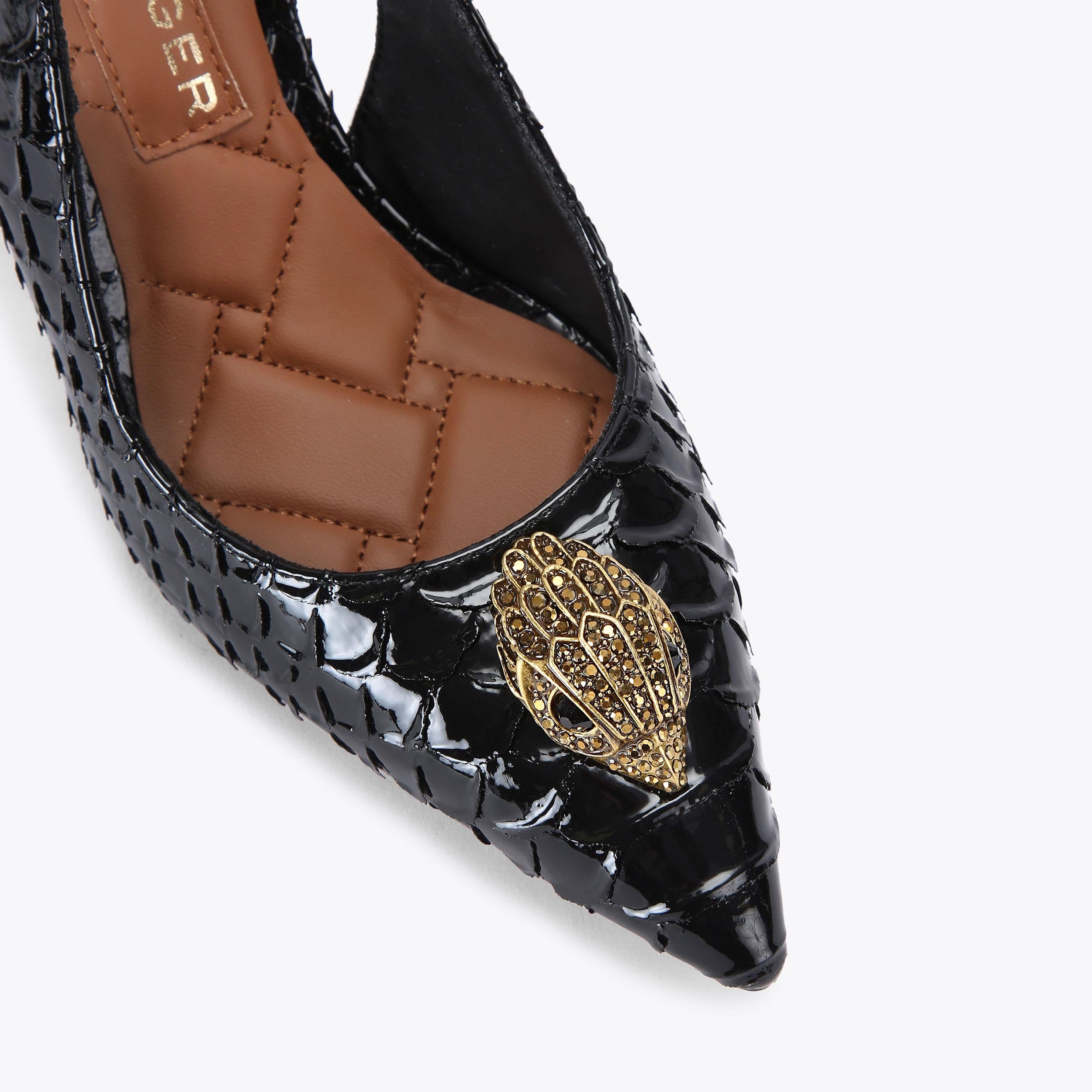 BELGRAVIA HIGH SLING BACK HEEL