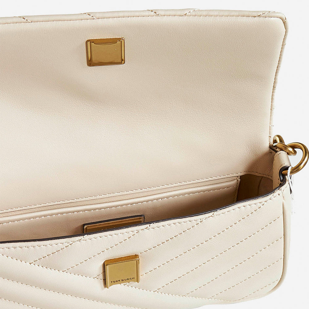 SMALL KIRA CHEVRON FLAP SHOULDER BAG