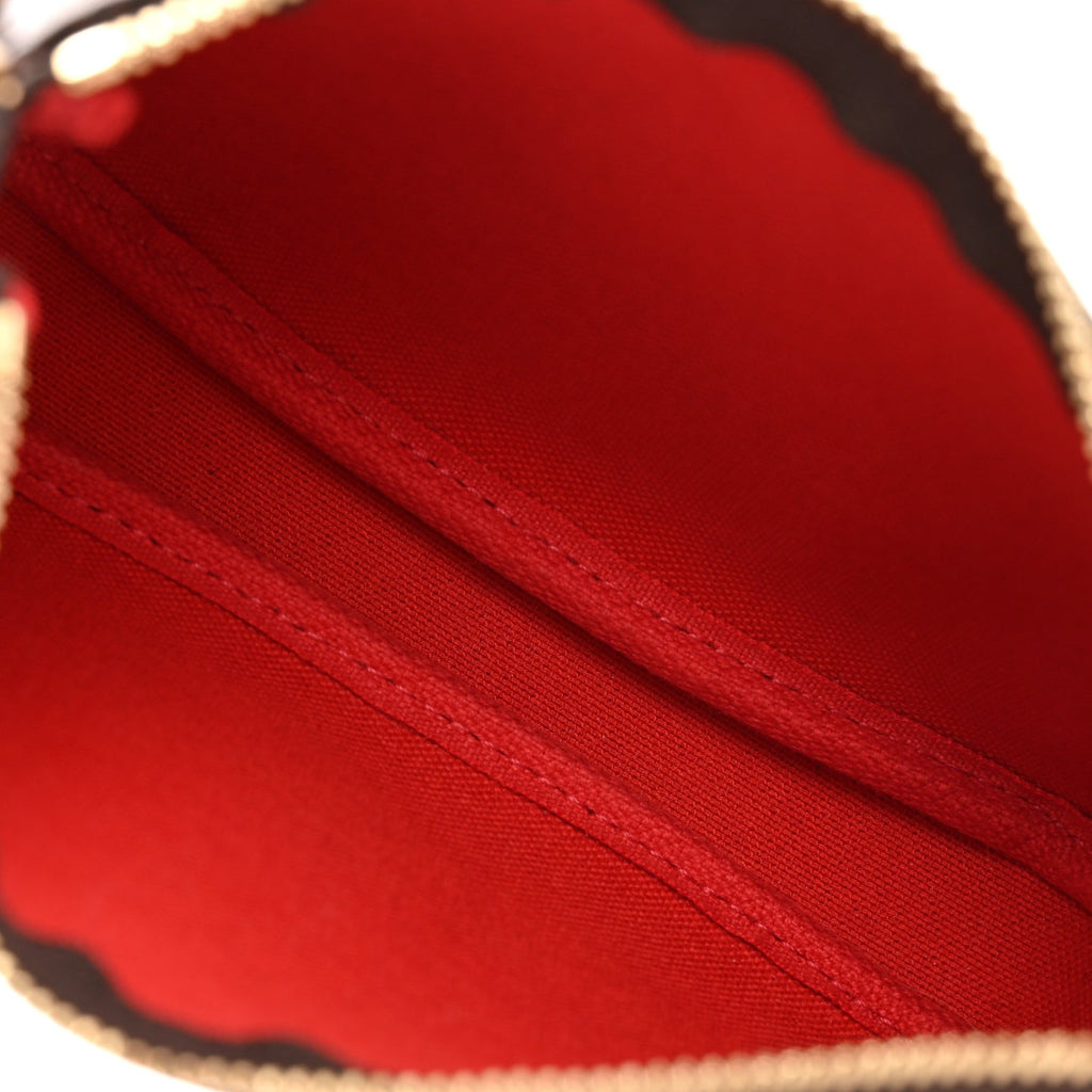 LOUIS VUITTON Christmas Animation Tokyo Mini Pochette
