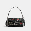 TABBY SHOULDER BAG 26 WITH SKETCH PRINT