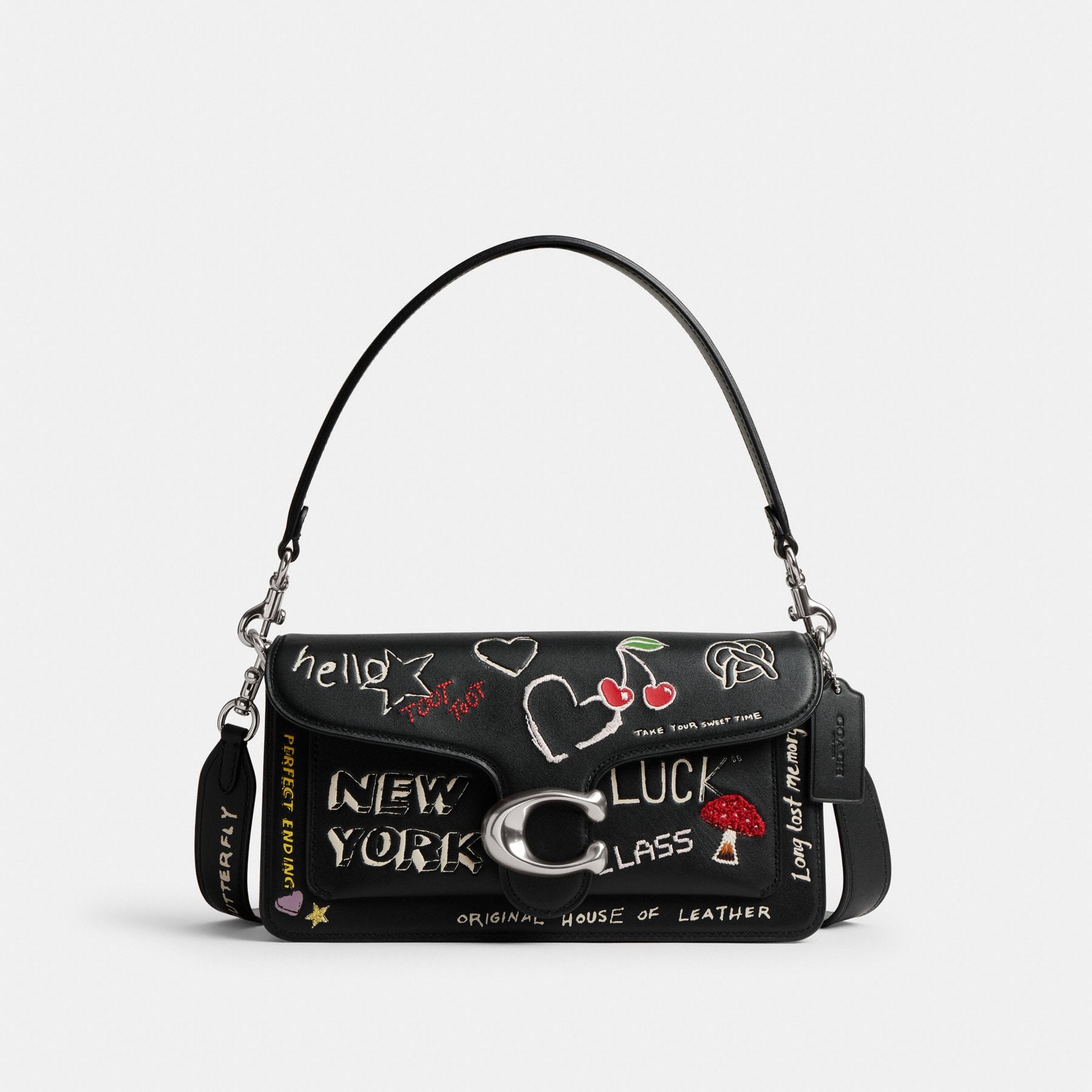 TABBY SHOULDER BAG 26 WITH SKETCH PRINT