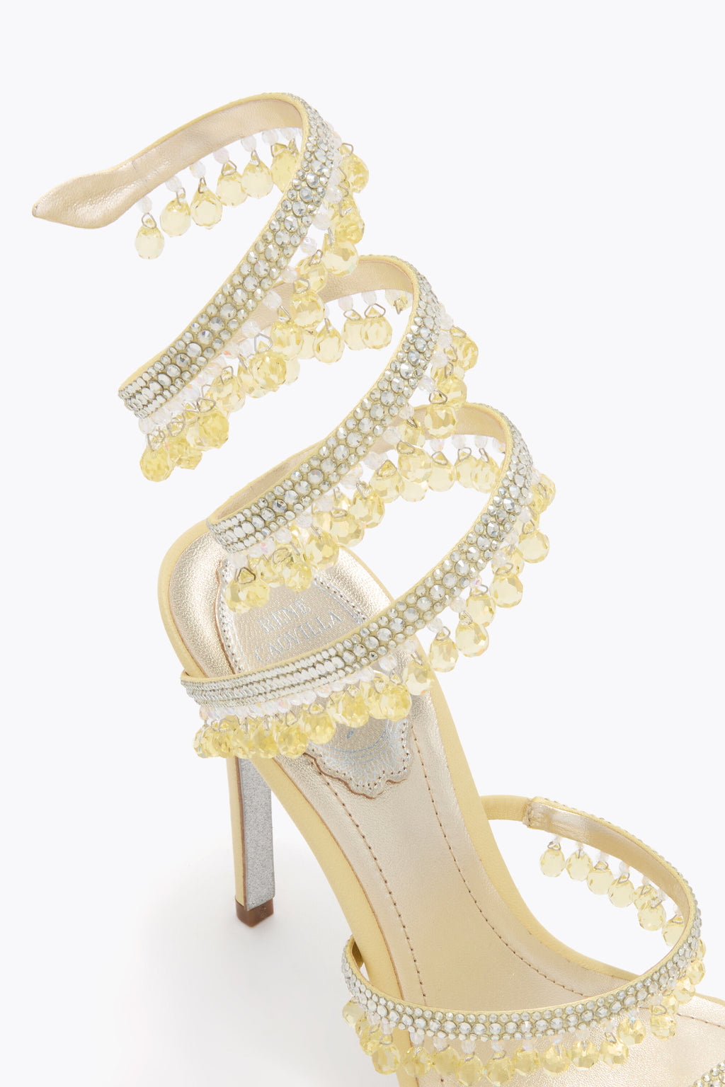 CHANDELIER BUTTER YELLOW SANDAL
