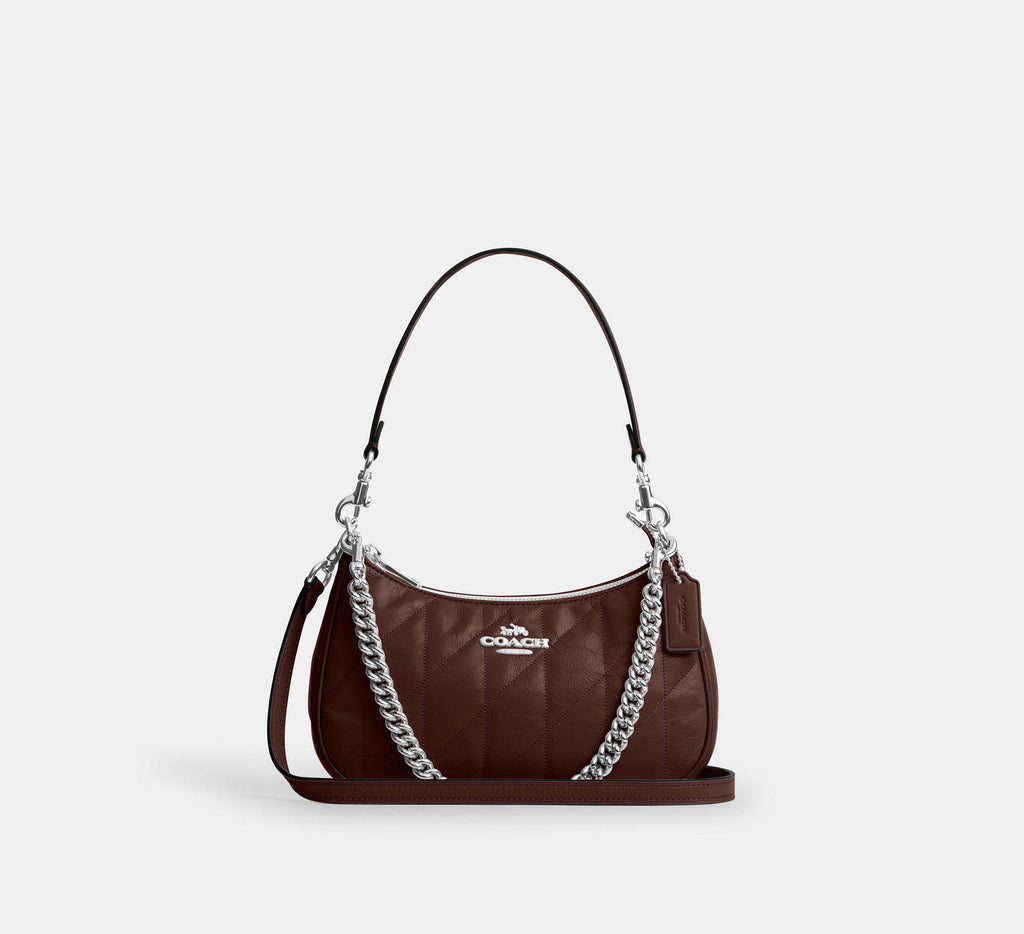Teri shoulder bag with quilting