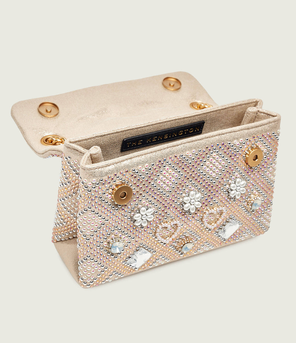 MINI FABRIC KENSINGTON BAG