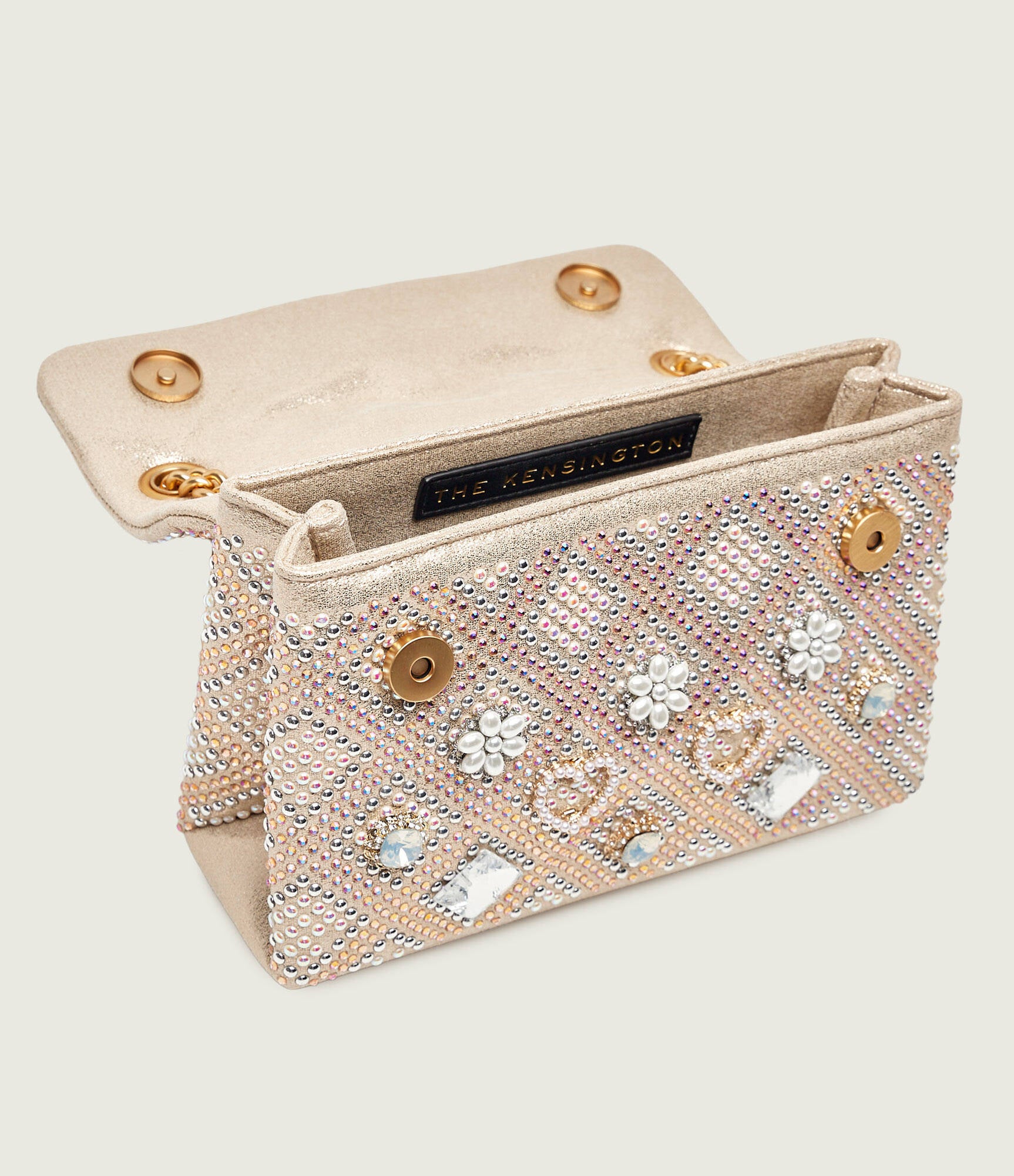 MINI FABRIC KENSINGTON BAG