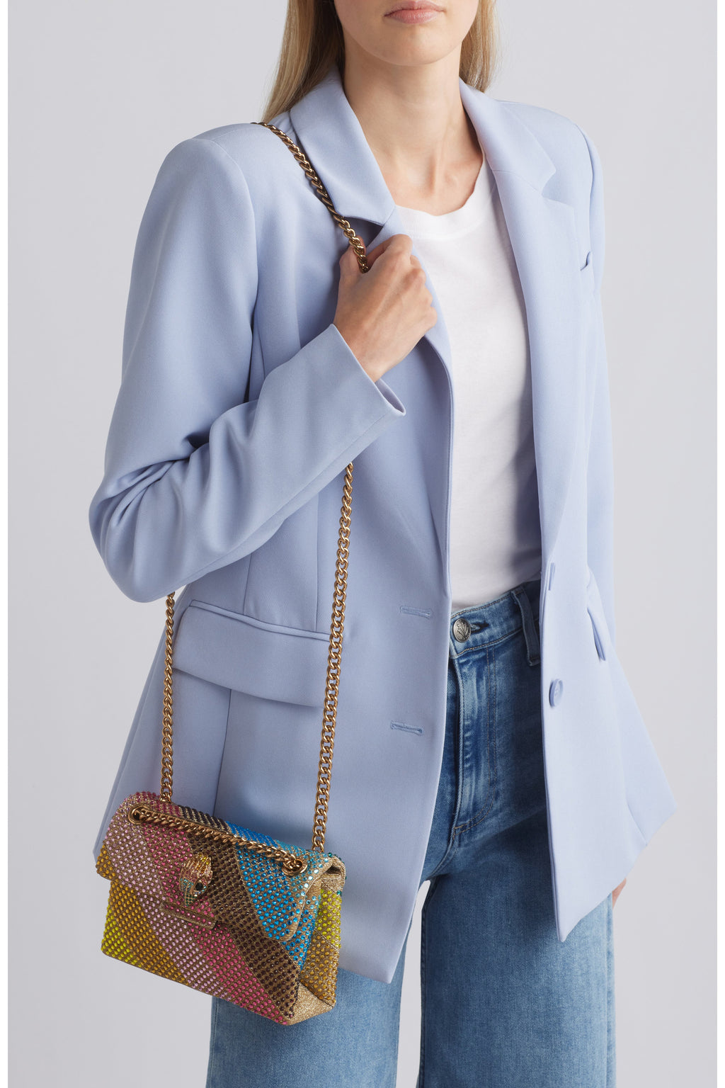 MINI FABRIC KENSINGTON BAG