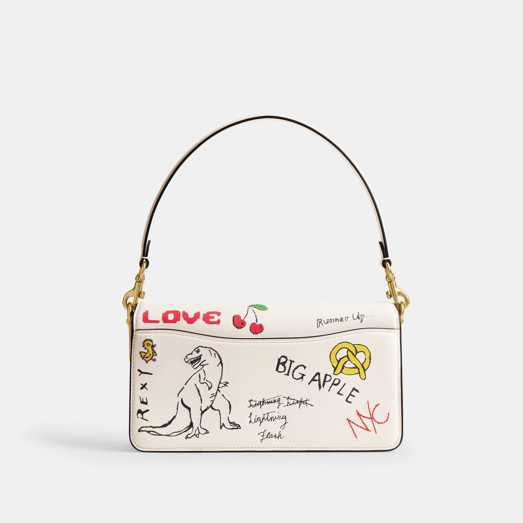 TABBY SHOULDER BAG 26 WITH SKETCH PRINT