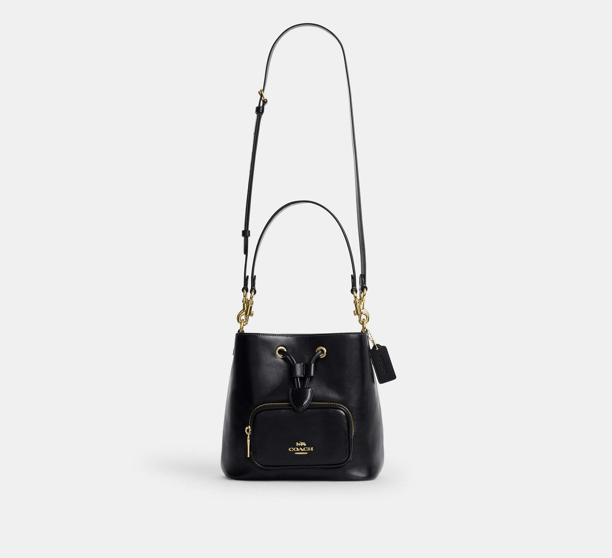 ROWAN BUCKET BAG WITH POCKET