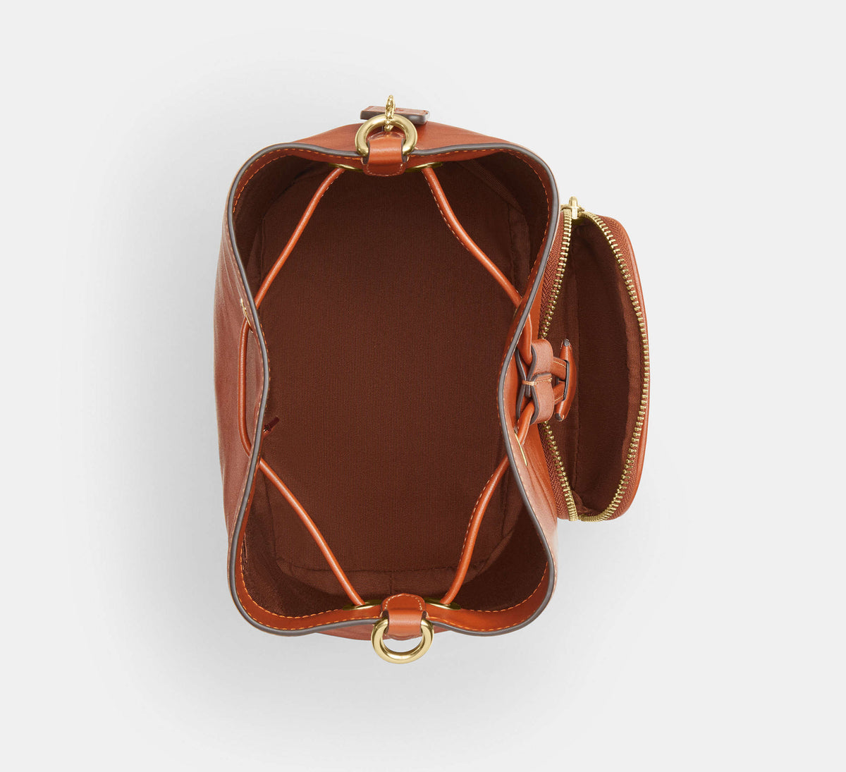 ROWAN BUCKET BAG WITH POCKET