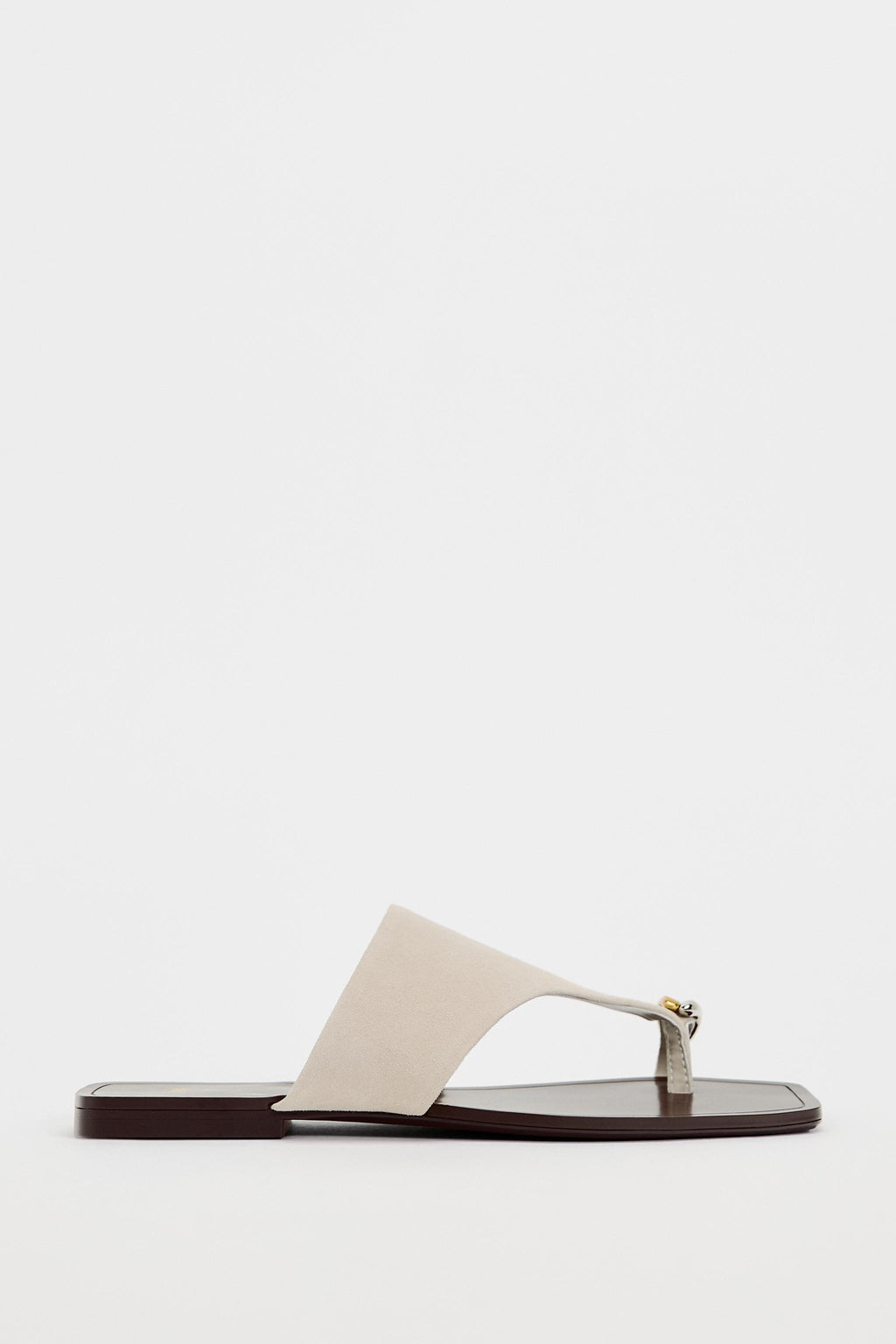 EMBELLISHED SUEDE SANDALS