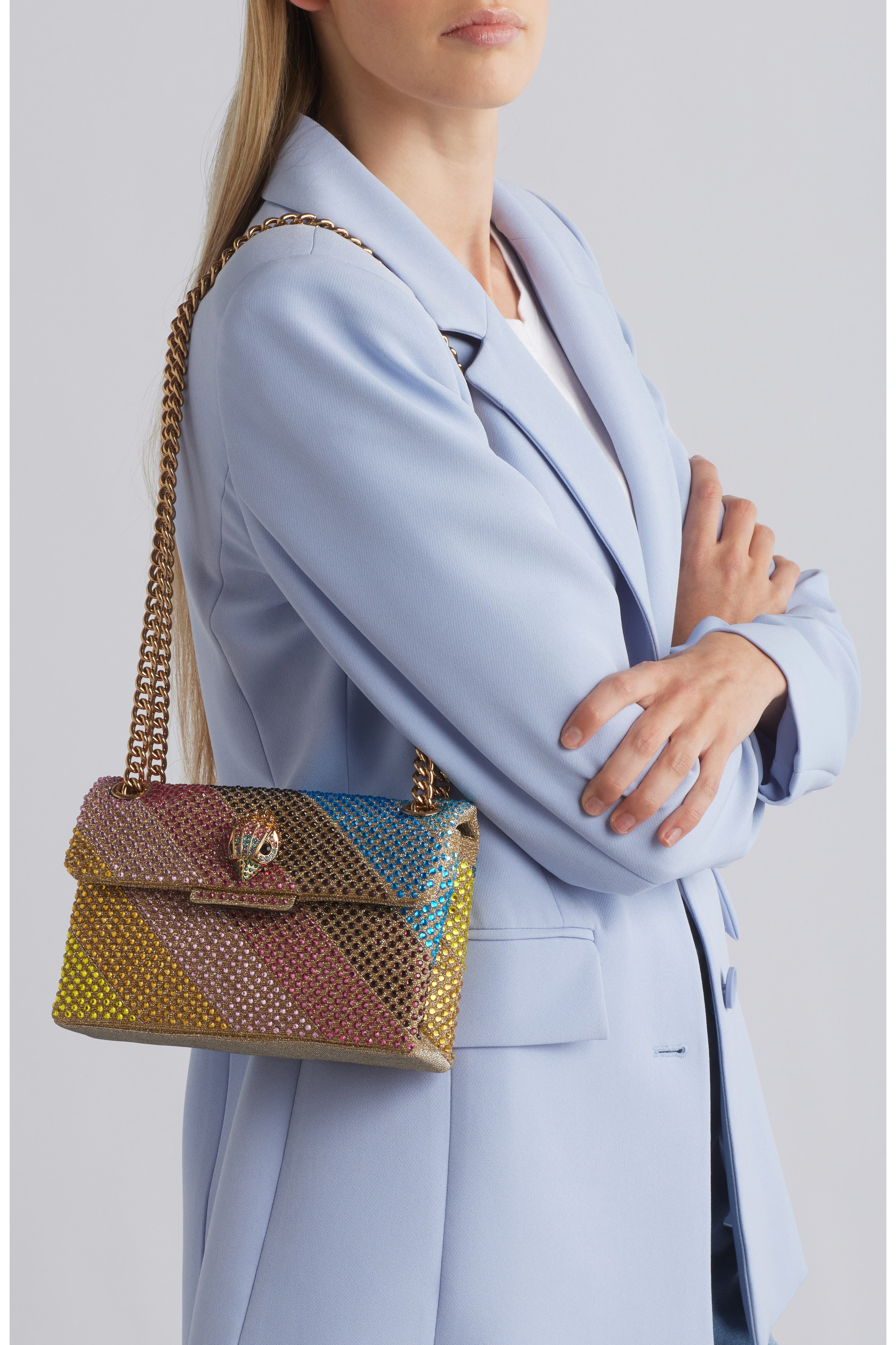 MINI FABRIC KENSINGTON BAG