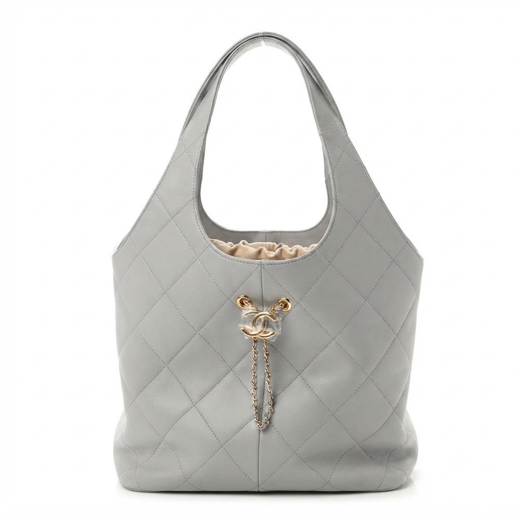 Top Handle Long Vanity Case with Chain