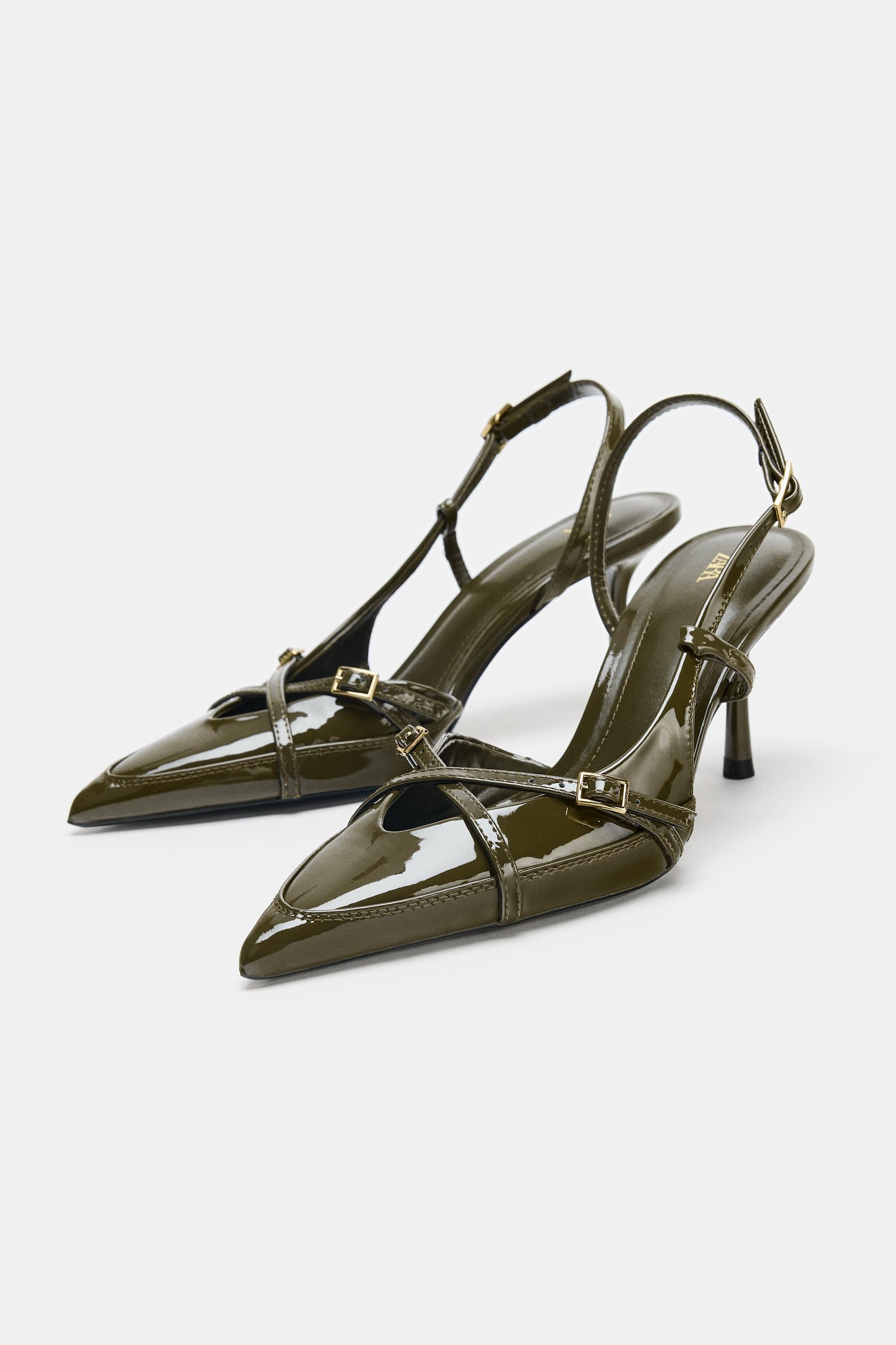 ZARA DARK KHAKI GREEN