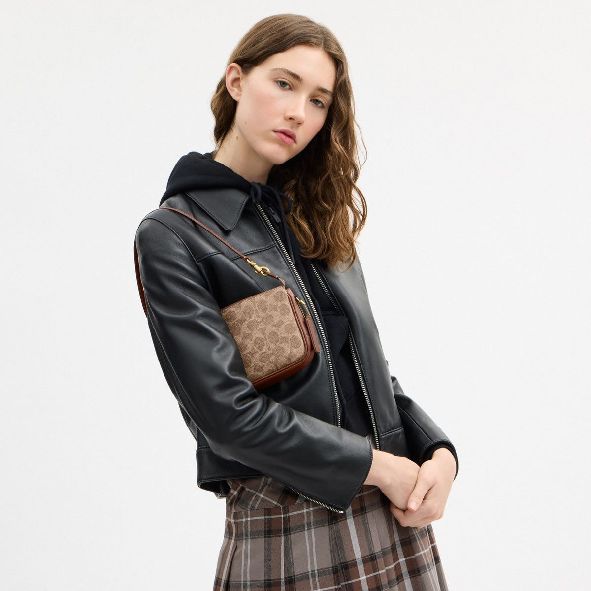 Audrey Crossbody Bag in Signature Canvas