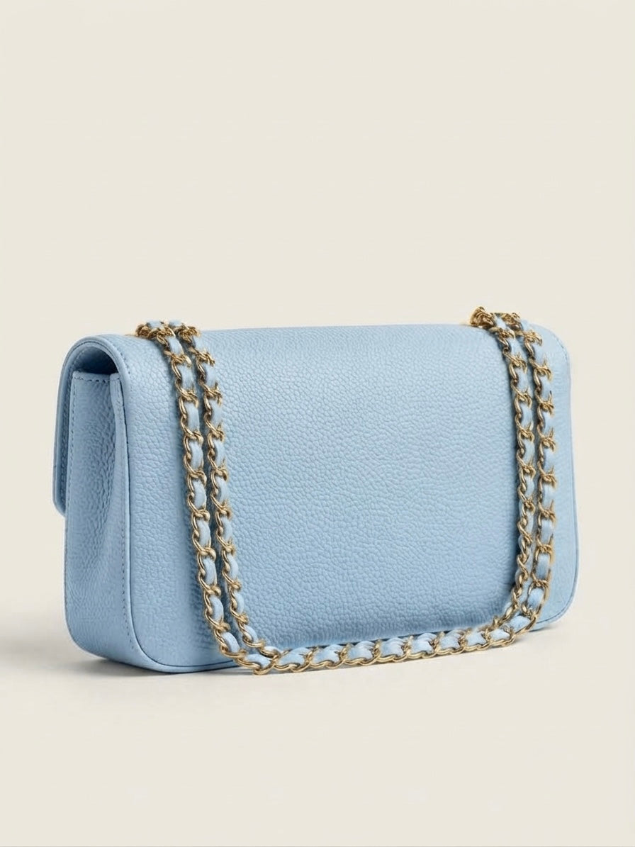 Small Souplissimo Maxi Flap with chain