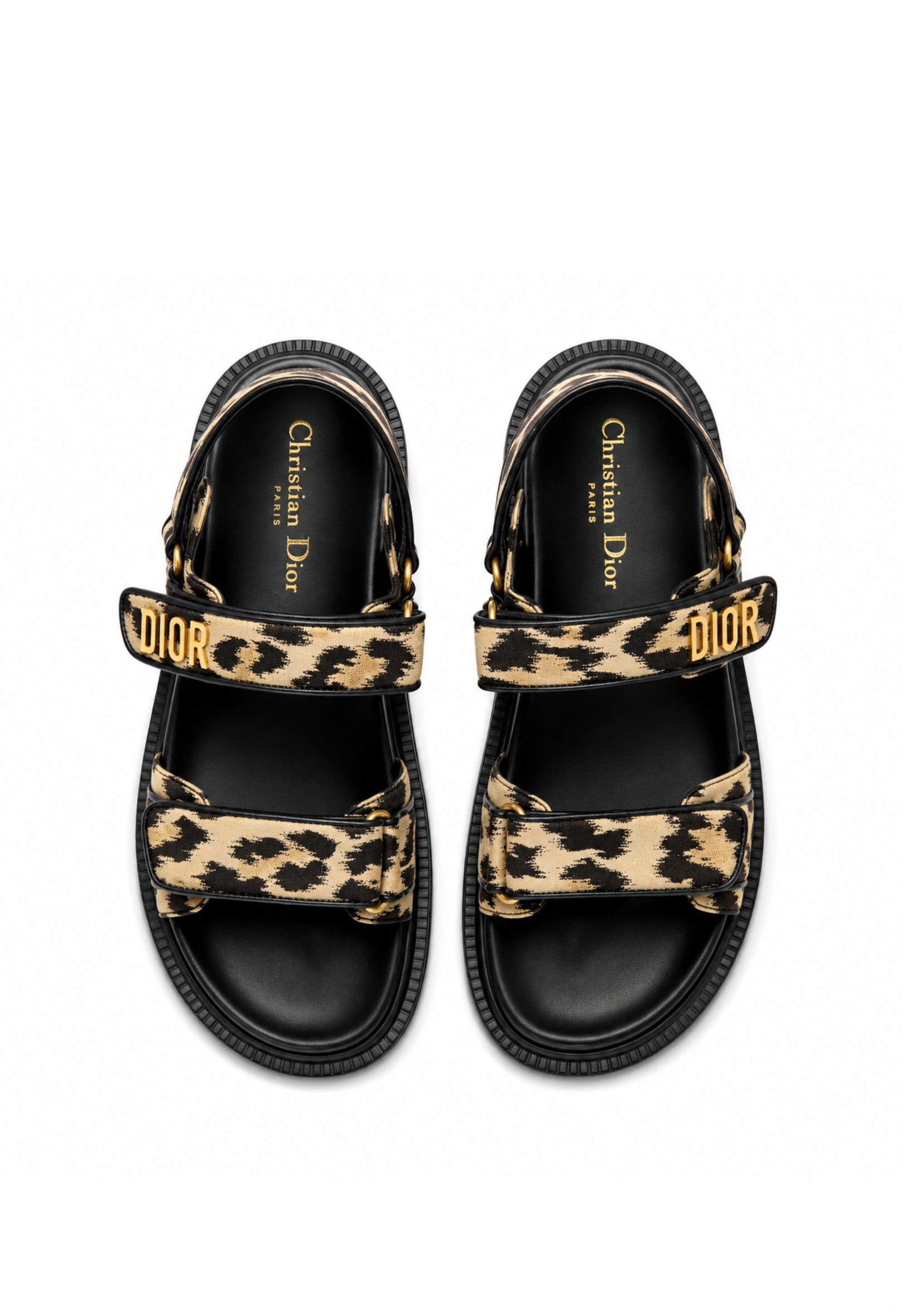 EMBROIDERED SANDALS DIORACT