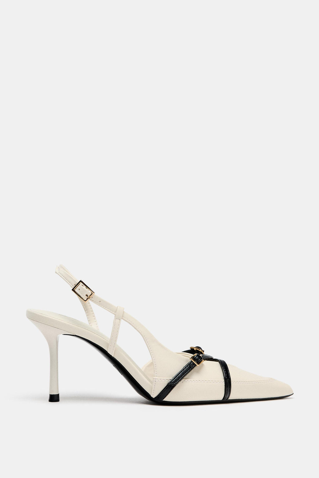 ZARA STRAPPY BUCKLED HEELS
