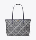 SMALL T MONOGRAM ZIP TOTE