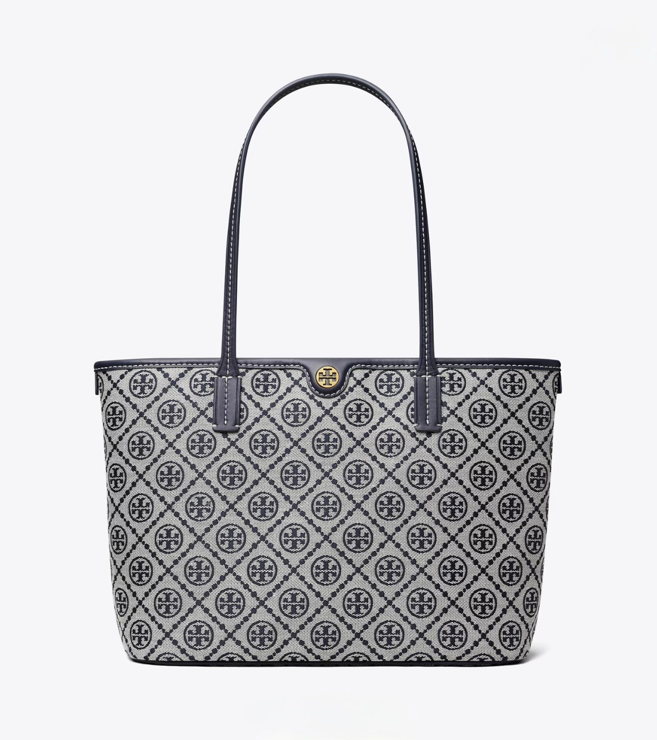 SMALL T MONOGRAM ZIP TOTE