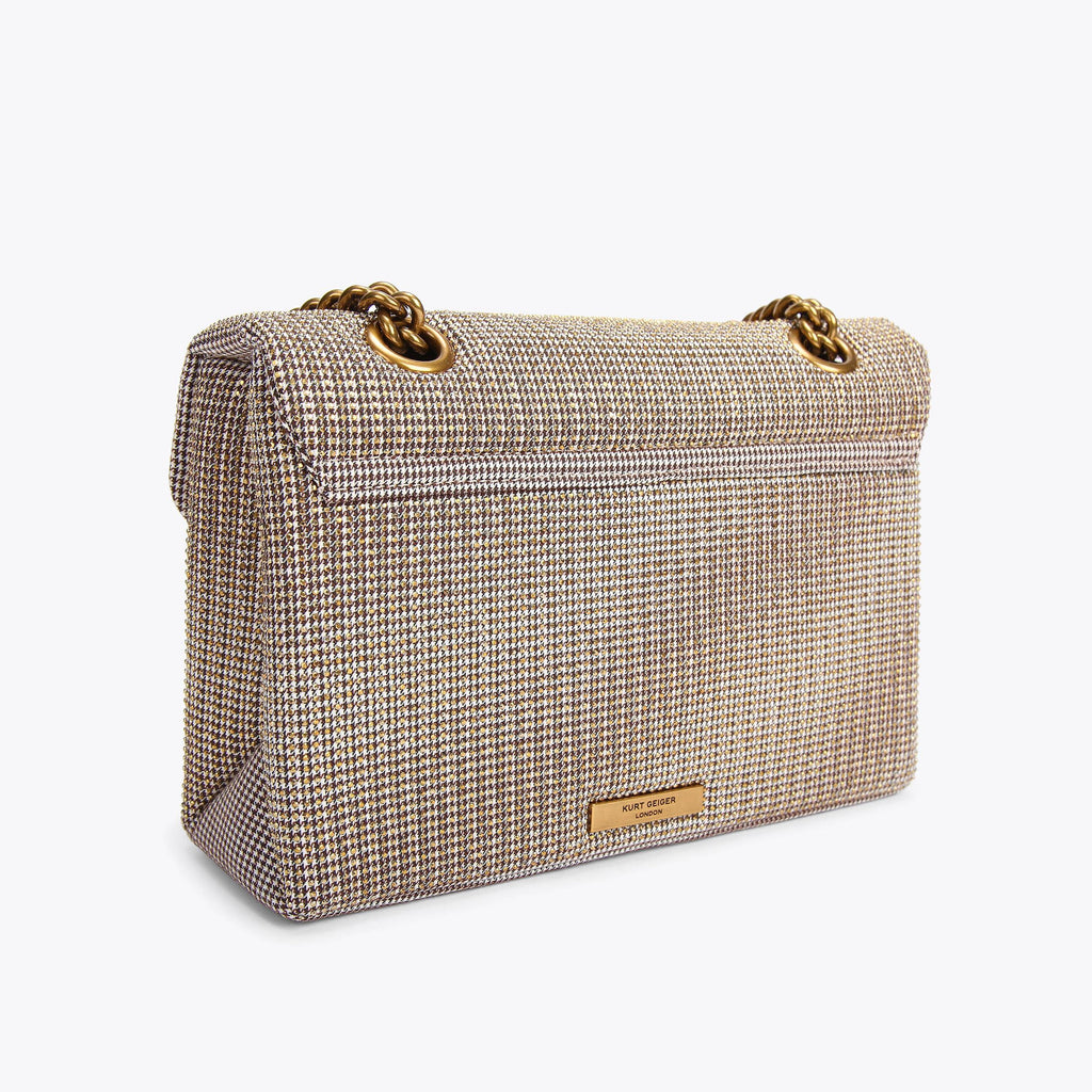 LARGE FABRIC KENSINGTON BAG