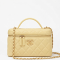 Top Handle Long Vanity Case with Chain
