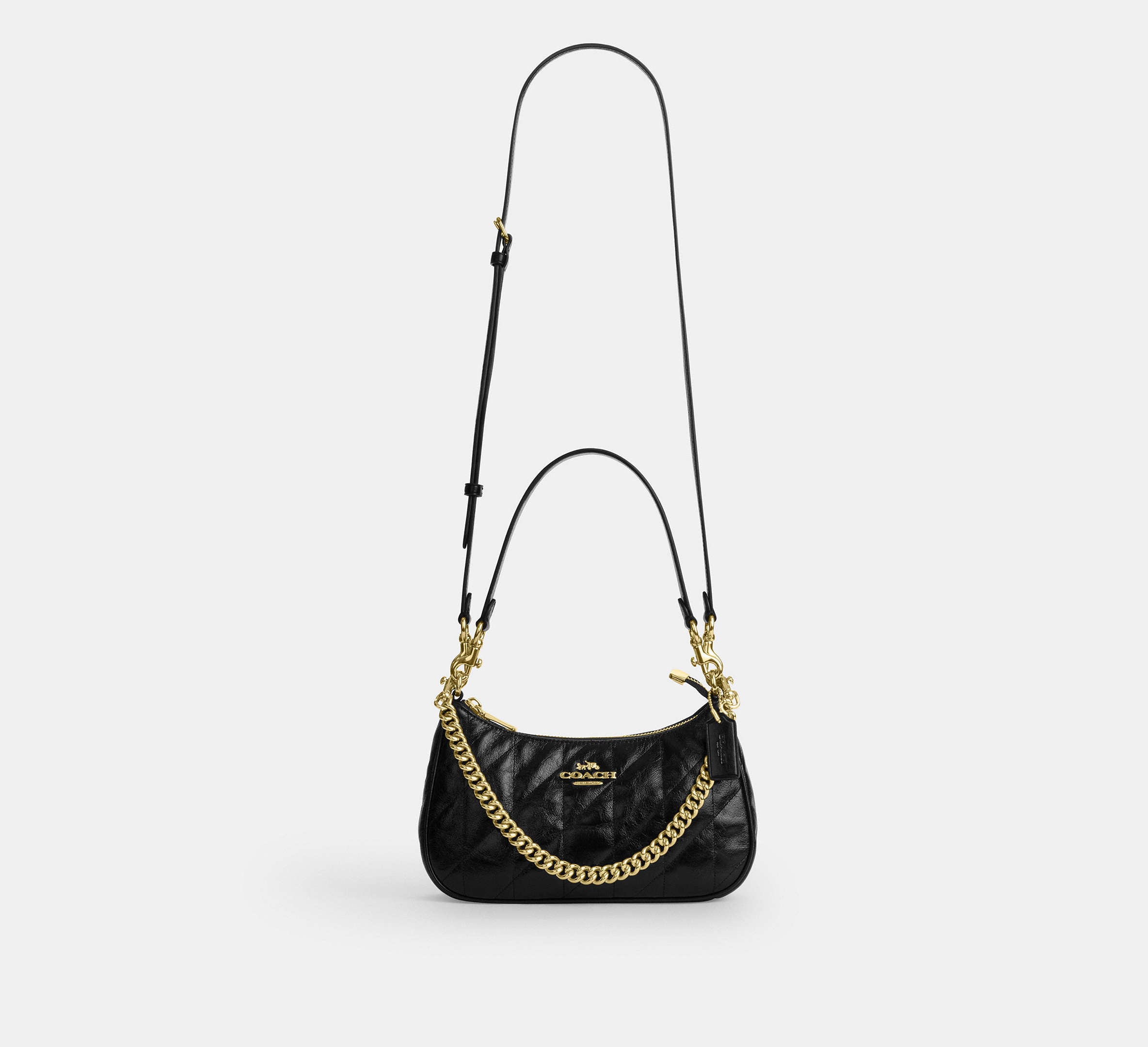 Teri shoulder bag with quilting