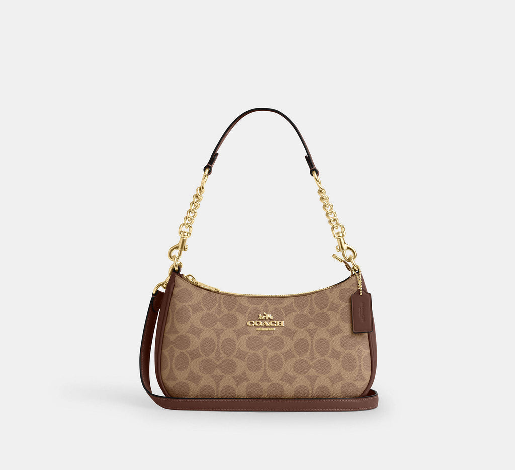 Teri Shoulder Bag In Signature Canvas
