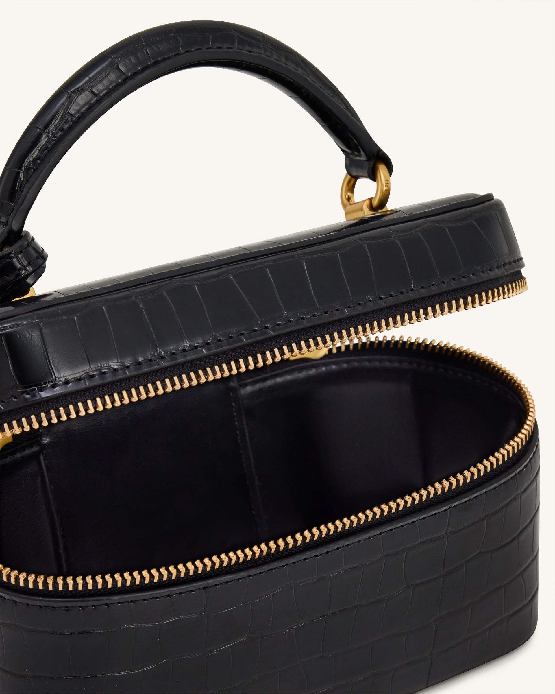 Cleo Woven Texture Box Shape Top Handle Bag
