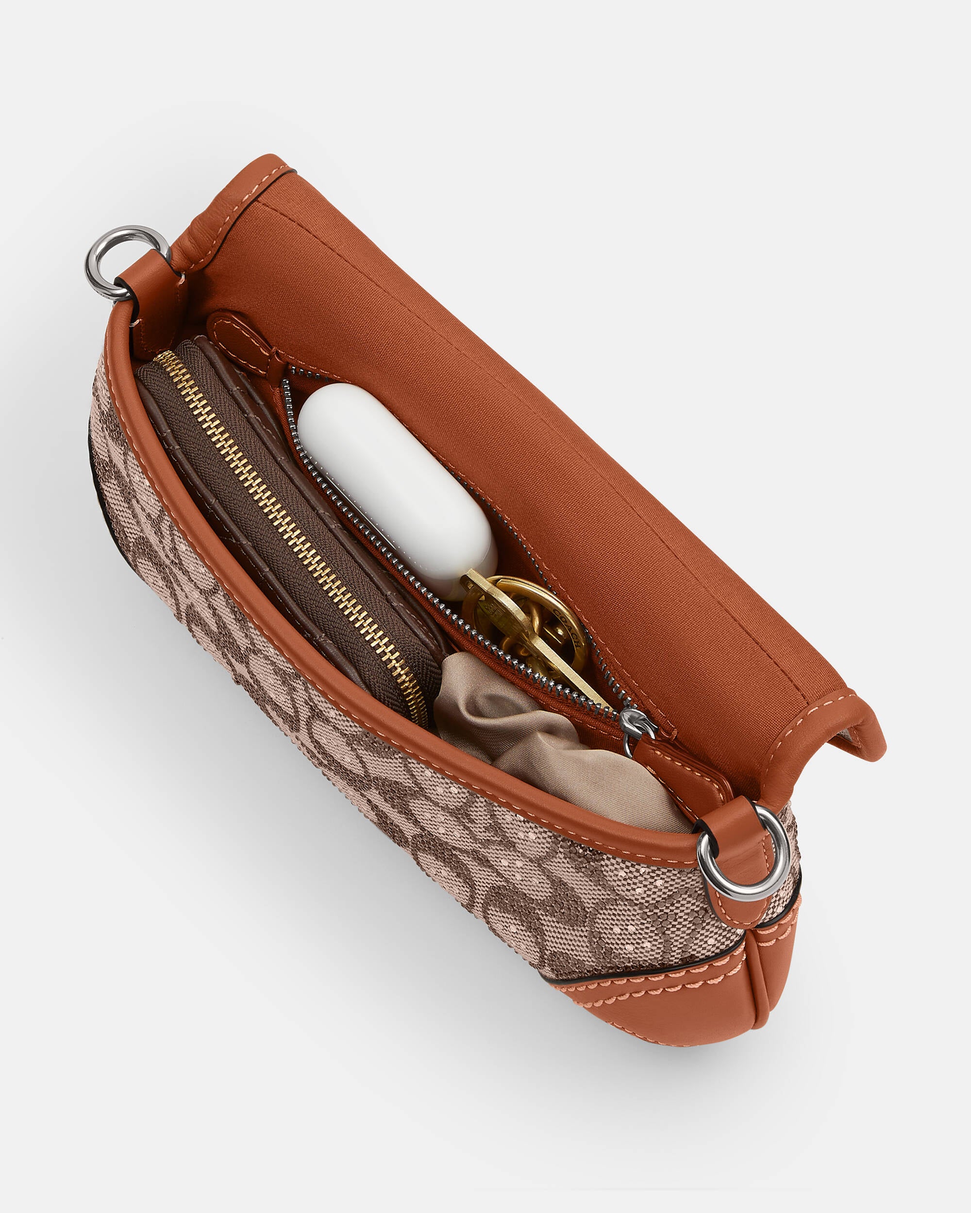 Soho Bag 25 In Crystal Signature Jacquard