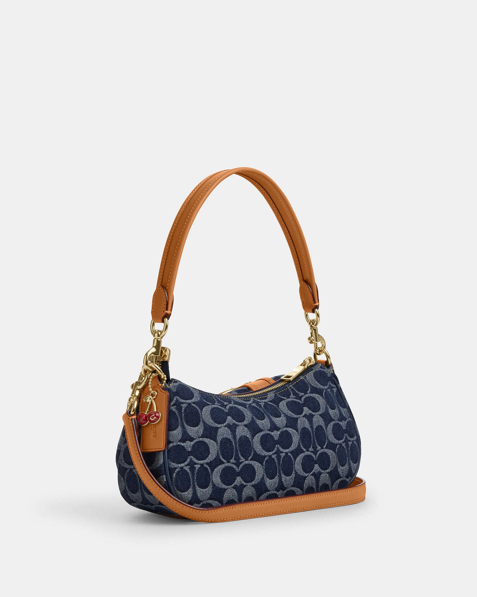 COACH DENIM BAG.