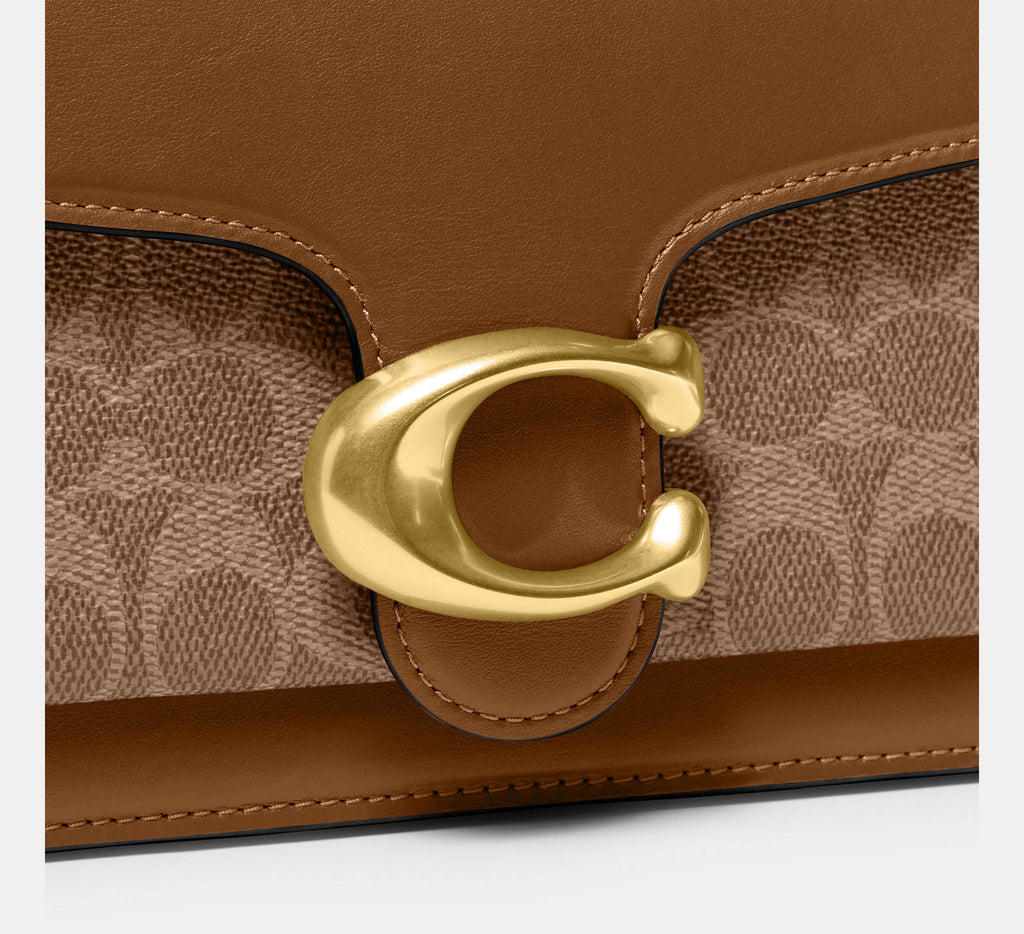 Tabby Shoulder Bag 26 Signature canvas