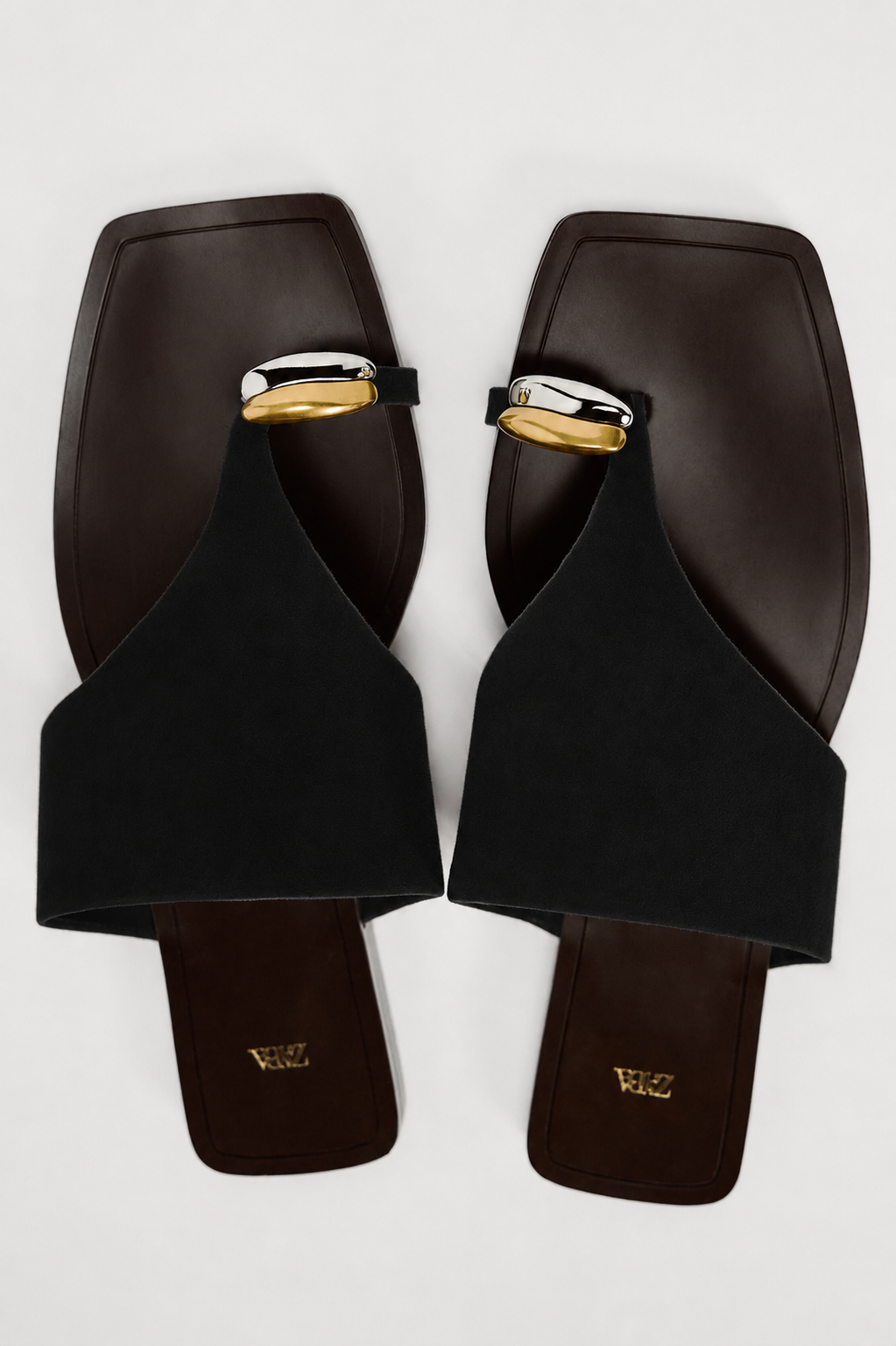 EMBELLISHED SUEDE SANDALS