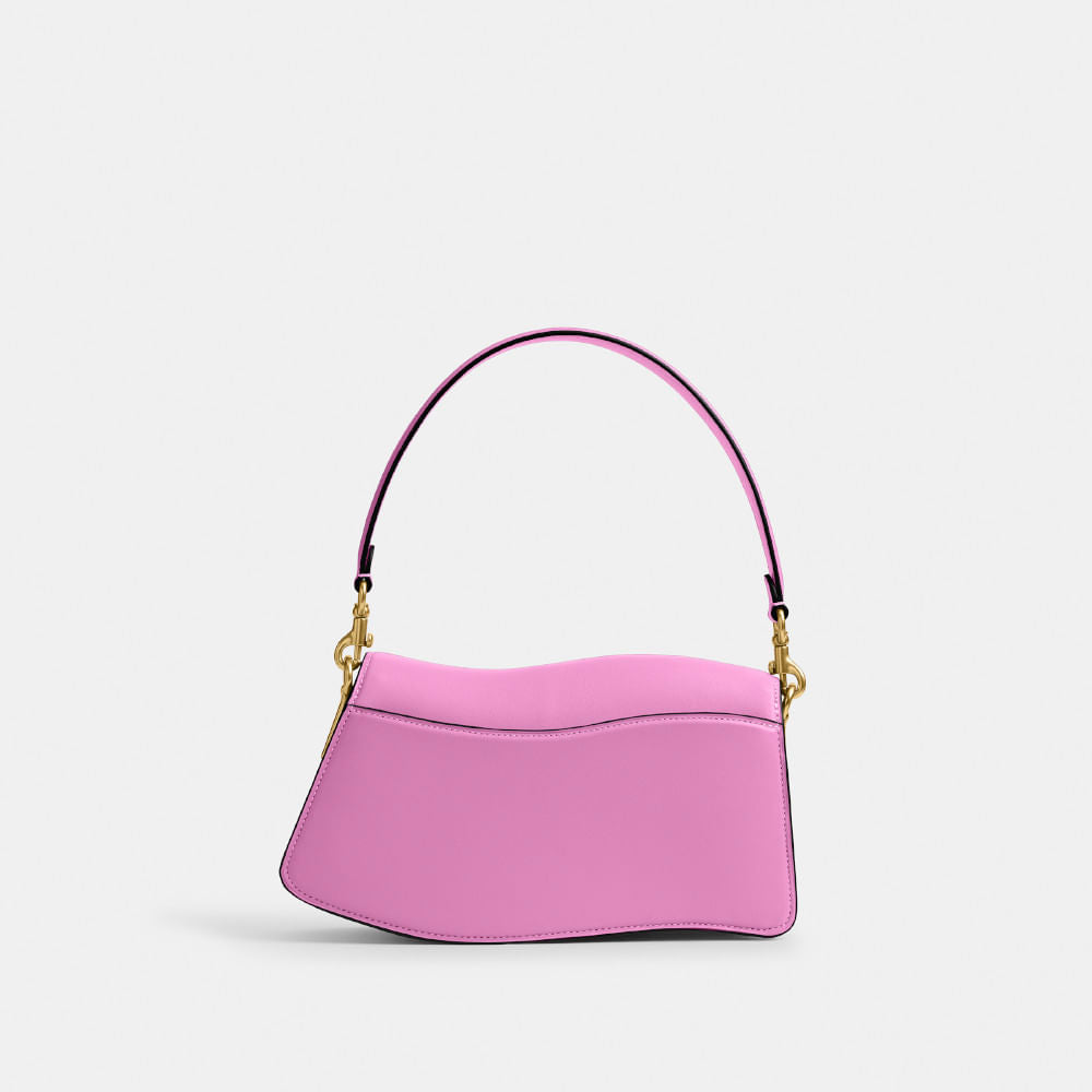 Twisted Tabby Shoulder Coach Bag - Pink